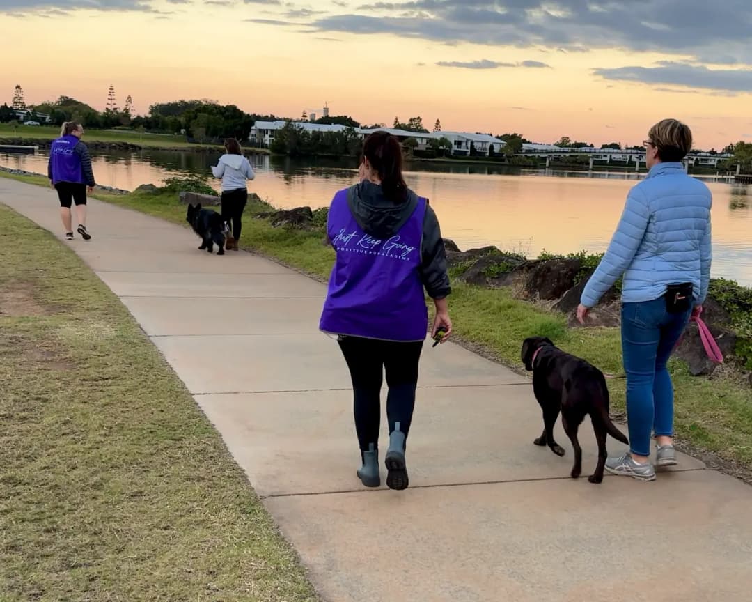 Professional reactive dog training class with expert guidance